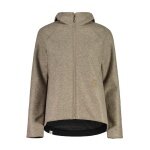 Maloja Fleecejacke FlachauM mit Kapuze (Alpine Wool) claybraun Damen