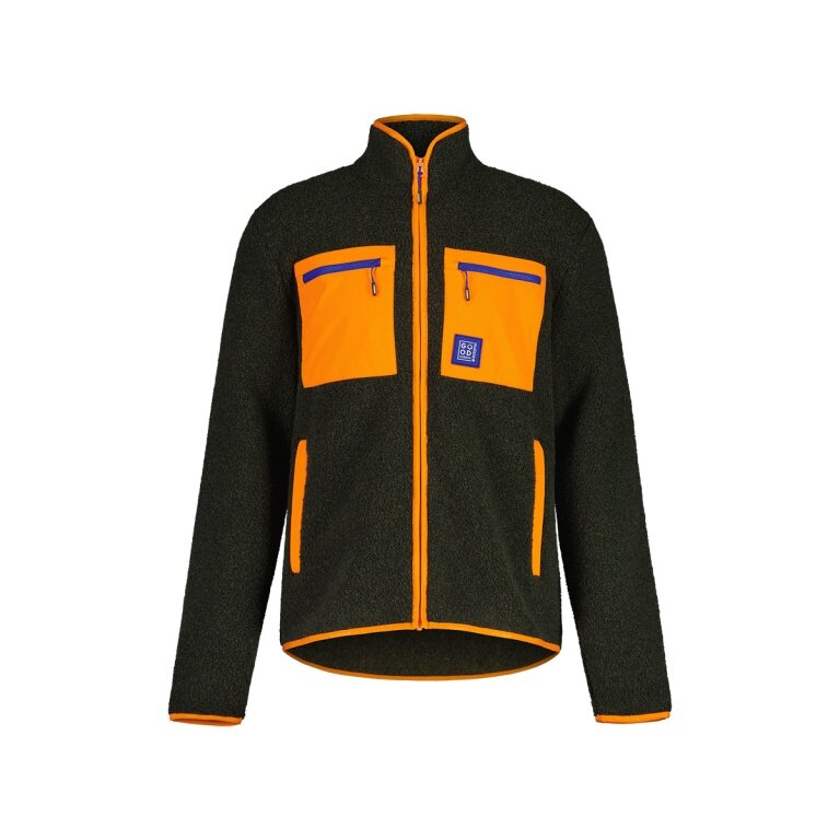 Maloja Fleecejacke SeloM Mountain Fleece (Wolle, Brusttasche) forestgrün Herren