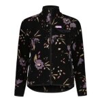 Maloja Fleecepullover BocanaM Full-Zip schwarz/blume Damen