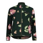 Maloja Fleecepullover BocanaM Full-Zip grün/blume Damen