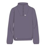 Maloja Fleecepullover MeltinaM (Half Zip, atmungsaktiv) purple Damen