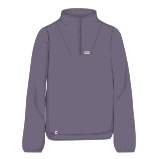 Maloja Fleecepullover MeltinaM (Half Zip, atmungsaktiv) purple Damen