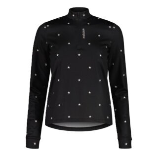 Maloja Halfzip-Langarmshirt SawangM Adventure Midlayer Shirt (warm, 4-Wege-Stretch) schwarz Damen