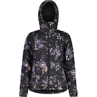 Maloja Isolationsjacke ChrysanthenumM (Primaloft®-Bio-Isolierung, warm, winddicht) schwarz/blume Damen
