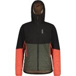 Maloja Isolationsjacke TajeleM Ski Touring Puffer (PrimaLoft® Gold-Isolation, winddicht) schwarz/bunt Herren