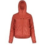 Maloja Winterjacke LocalitaM Alpine Puffer 2023 (Primaloft BIO-Wattierung, winddicht) rot Damen