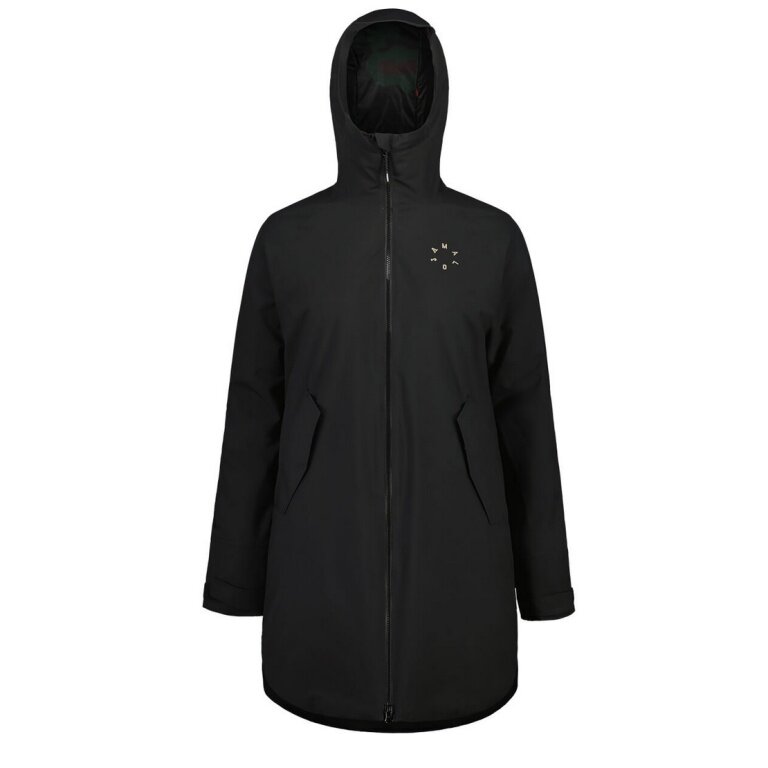 Maloja Wintermantel KareckM Alpine Insulated Coat (Primaloft BIO-Wattierung, winddicht) schwarz Damen