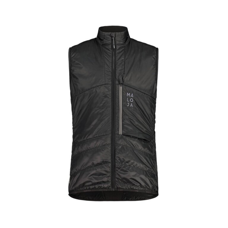 Maloja Ski-Weste ClesM Touring Puffer Vest (winddicht, Primaloft BIO-Wattierung) schwarz Herren