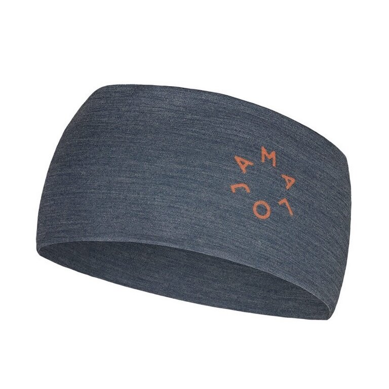 Maloja Stirnband FrazioneU Sports Headband (Merinowolle-Mix) dunkelblau Jungen/Mädchen