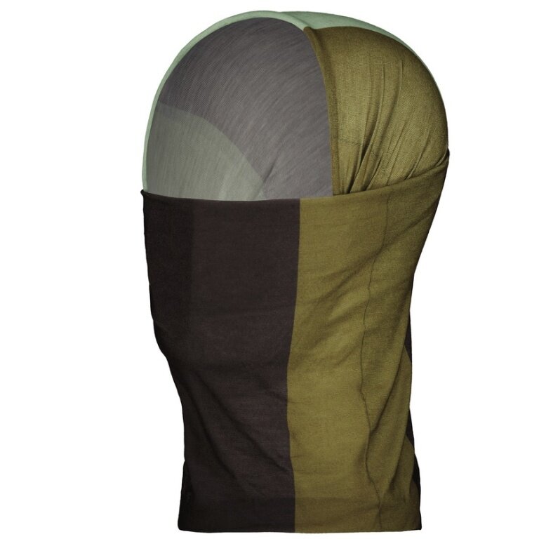 Maloja Sturmhaube LupicinoM Primaloft Tube (100% Polyester) grün/schwarz