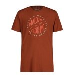 Maloja Freizeit-Tshirt SerdesM (Baumwolle/Modal) braun/rot Herren