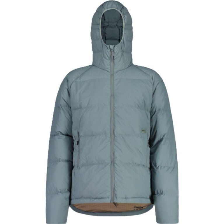 Maloja Winter-Daunenjacke VolpeM Adventure Puffer ReDown (winddicht, warm) salbeigrün Herren