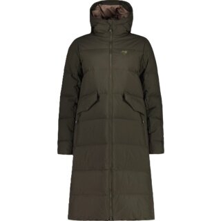 Maloja Winter-Daunenmantel AnkogelM Urban ReDown Coat (2-Lagen, sehr warm, winddicht) 2025 braun Damen