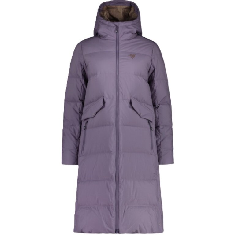 Maloja Winter-Daunenmantel AnkogelM Urban ReDown Coat (2-Lagen, sehr warm, winddicht) 2025 violett Damen