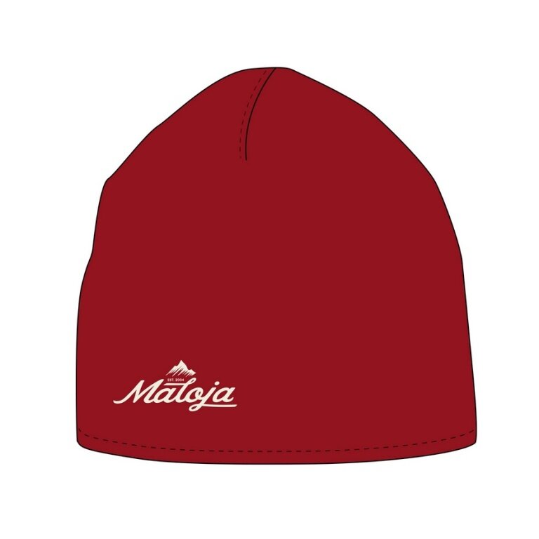 Maloja Wintermütze (Beanie) FopaM weinrot Damen