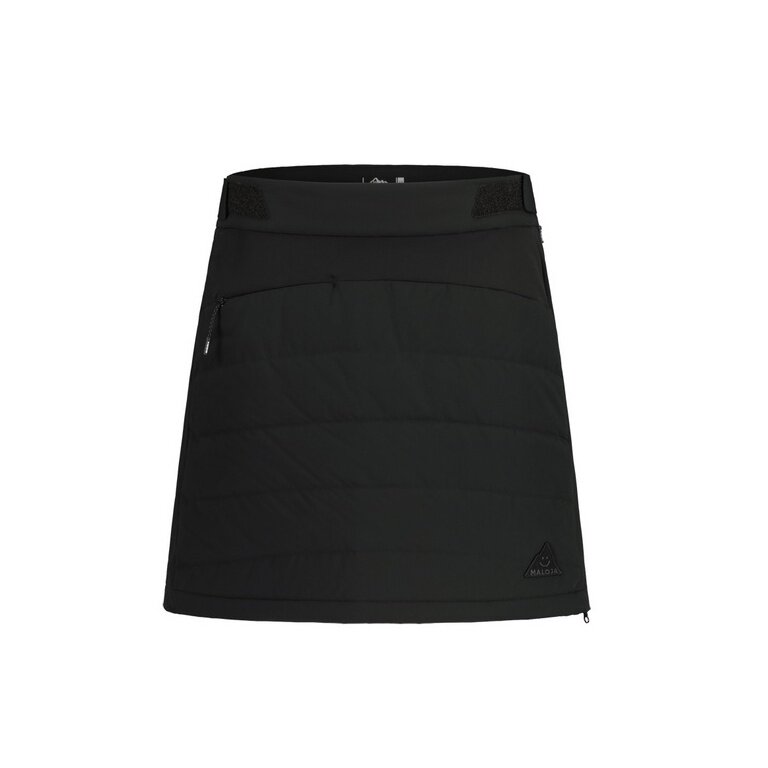 Maloja Winterrock SwingM Puffer Skirt (winddicht, Primaloft® Wattierung) schwarz Damen