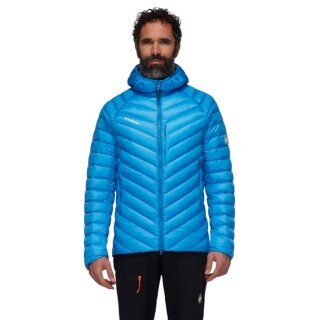 Mammut Winter-Daunenjacke Broad Peak Insulated Hooded (wärmend dank Daunenfüllung) 2025 blau Herren