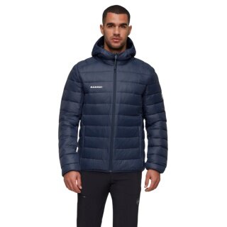 Mammut Isolations-Winterjacke Crag Insulated Hooded (warm, leicht) marineblau Herren