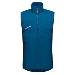 Mammut Isolationsweste Rime Light Insulated Flex Vest (leicht, windabweisend, komprimierbar) deepblau/marineblau Herren