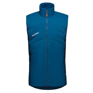 Mammut Isolationsweste Rime Light Insulated Flex Vest (leicht, windabweisend, komprimierbar) deepblau/marineblau Herren