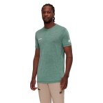 Mammut Wander-Tshirt Tree Wool FL (optimale Bewegungsfreiheit) jadegrün Herren