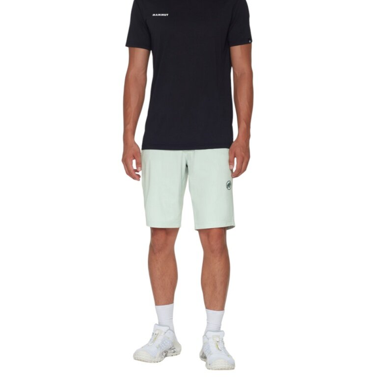 Mammut Wanderhose Hiking V Short (UV-Schutz, 4-Wege-Stretch) kurz hellgrün Herren