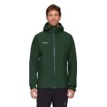 Mammut Wanderjacke Alto Light Hardshell Hooded (leicht, wasserdicht, PFC-frei) dunkelgrün Herren