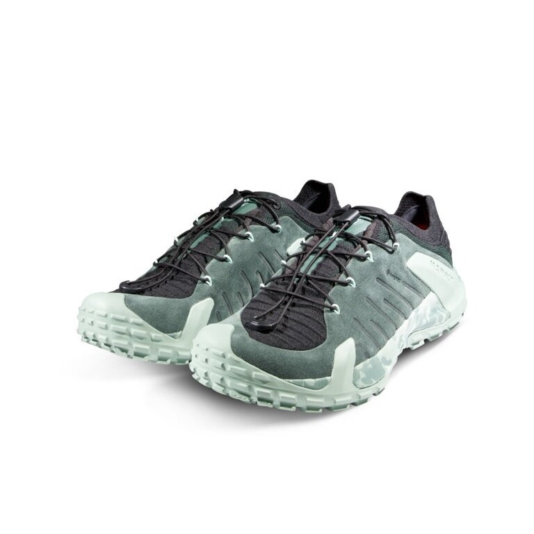 Mammut Wanderschuhe Hueco II Low GTX (Veloursleder, Zustieg, wasserdicht) jadegrün Herren