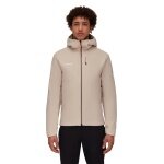Mammut Winterjacke Rime IN Flex (warme Kunstfaser-Isolationsjacke) beigebraun Herren