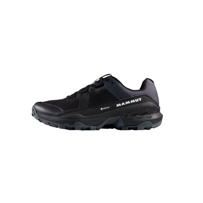 Mammut Wanderschuhe Girun II Low GTX (Multifunktion, wasserdicht) schwarz/stahlgrau Herren