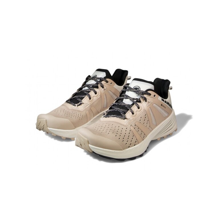 Mammut Trail-Laufschuhe Saentis TR Low GTX (Multifunktion, wasserdicht) beige/braun Damen