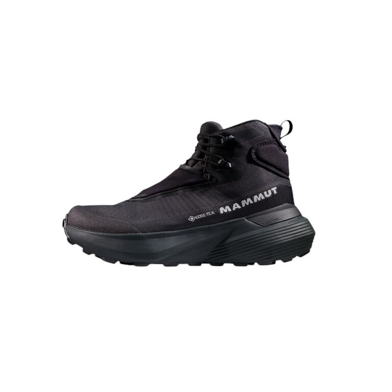 Mammut Wanderschuhe Aenergy Ultra Mid GTX (Fast Hiking, wasserdicht) schwarz/stahlgrau Herren