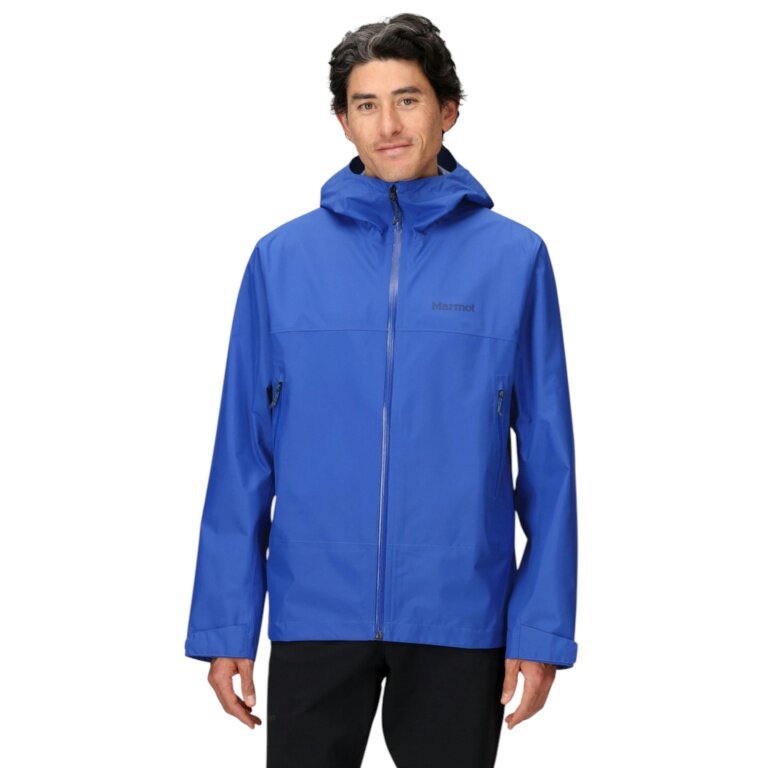 Marmot Wanderjacke-/Regenjacke Minimalist Pertex (wasserdicht, winddicht) blau Herren