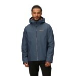 Marmot Wanderjacke-/Regenjacke Minimalist Pertex 3in1 (Hardschell, wasserdicht) graublau/gelb Herren