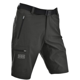 Maul Wanderhose Doldenhorn XT Bermuda (strapazierfähig, elastisch) kurz schwarz Herren