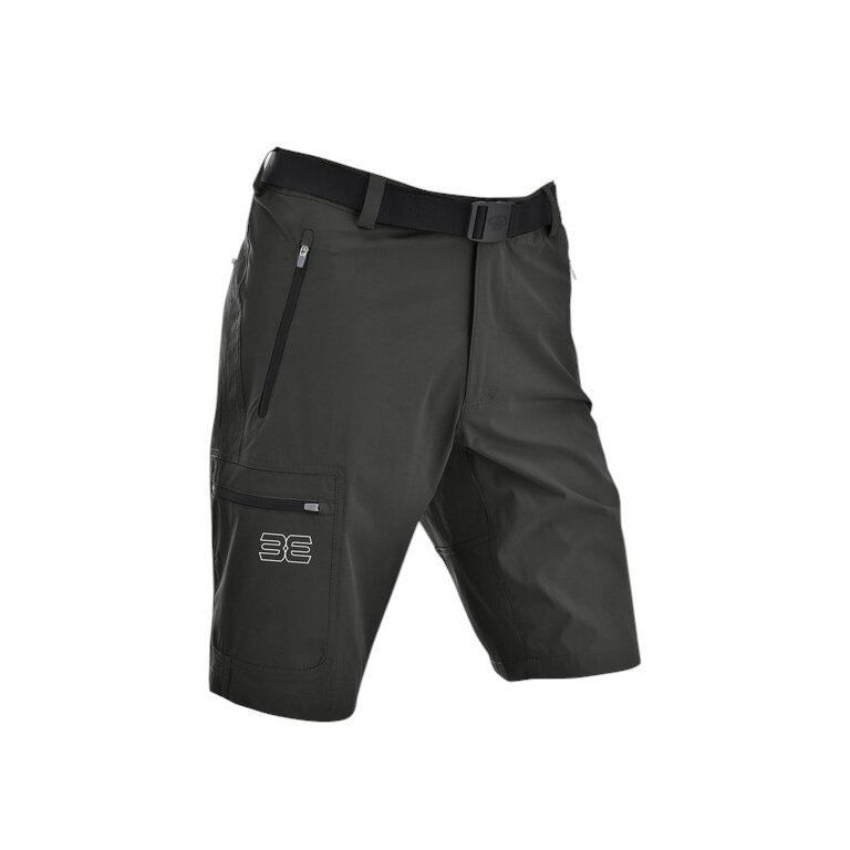 Maul Wanderhose Doldenhorn XT Bermuda (strapazierfähig, elastisch) kurz schwarz Herren