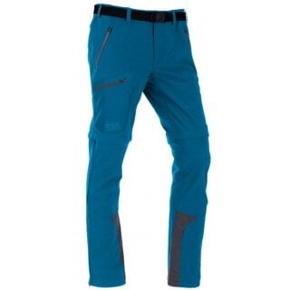 Maul Wander-Trekkinghose Eiger XT Zipp-Off (lange Hose und Bermudas in einem) petrolblau Herren