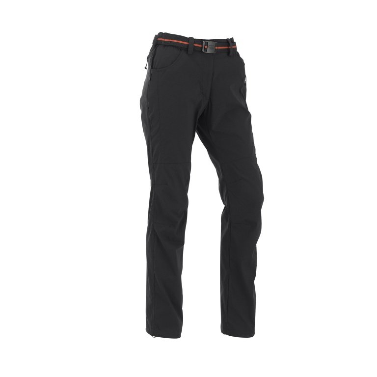 Maul Trekkinghose Rennsteig II elastic UV-Schutz lang schwarz Damen