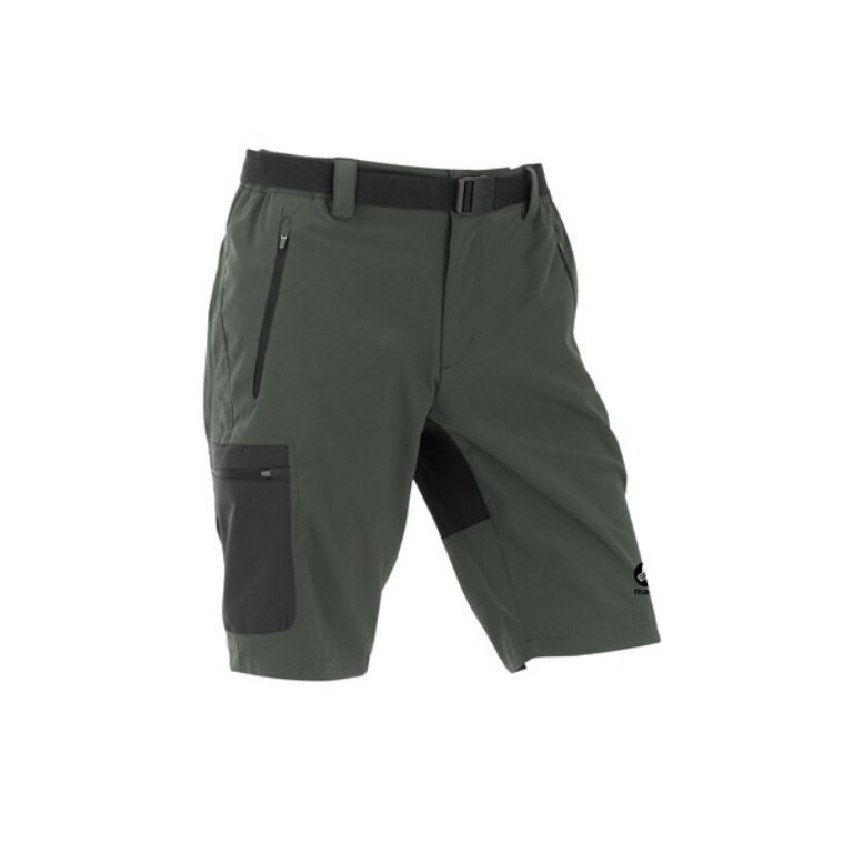 Maul Wander-Trekkinghose Doldenhorn II kurz darkgrün/caviar Herren