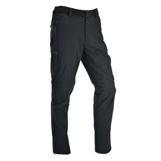 Maul Wander-Trekkinghose Ontario XT 2in1 T-Zipp-Off (lange Hose und Bermudas in einem) schwarz Herren