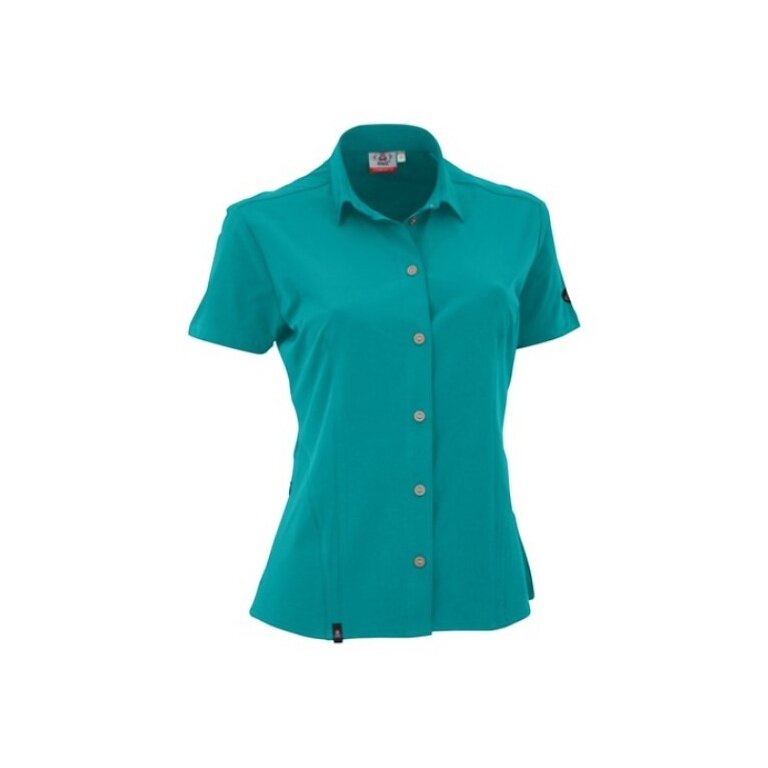 Maul Wanderbluse Vilsalpsee II Kurzarm - türkis Damen