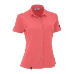 Maul Wanderbluse Vilsalpsee II Kurzarm - korallrot Damen