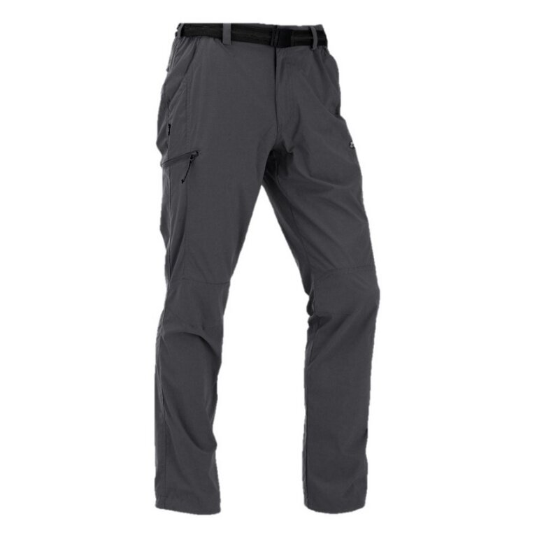 Maul Wanderhose Greenstone XT (elastisch, strapazierfähig, atmungsaktiv) lang dunkelgrau Herren