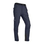 Maul Wander-Trekkinghose Eiger Alpin T-Zipp-Off 2in1 (lange Hose und Bermudas in einem) navyblau Herren