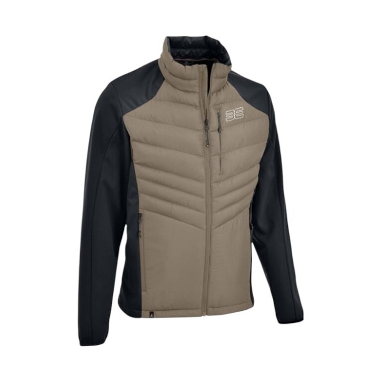 Maul Hybrid-Thermojacke Sudleskopf Ultra (wärmeisolierung, atmungsaktiv) beige/schwarz Herren