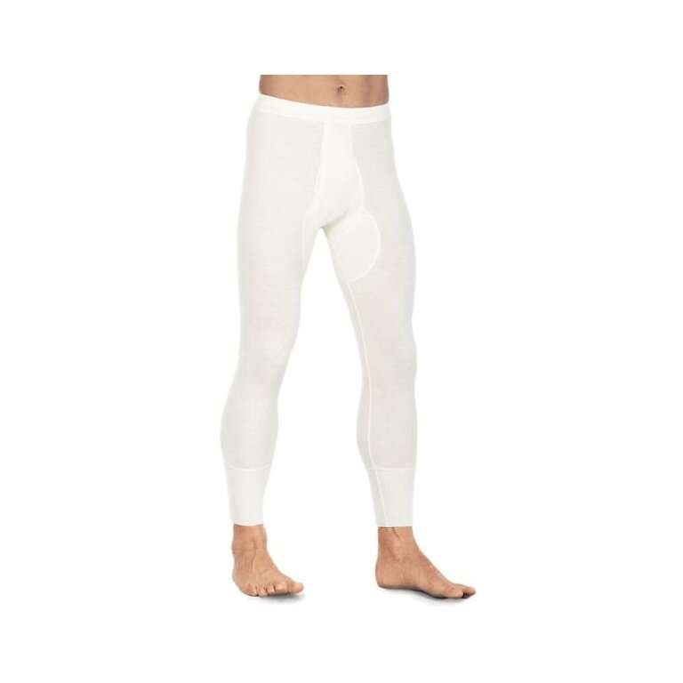 Medima Unterwäsche Unterziehhose mit Eingriff (40% Angora) lang weiss Herren (Gr. M-L)