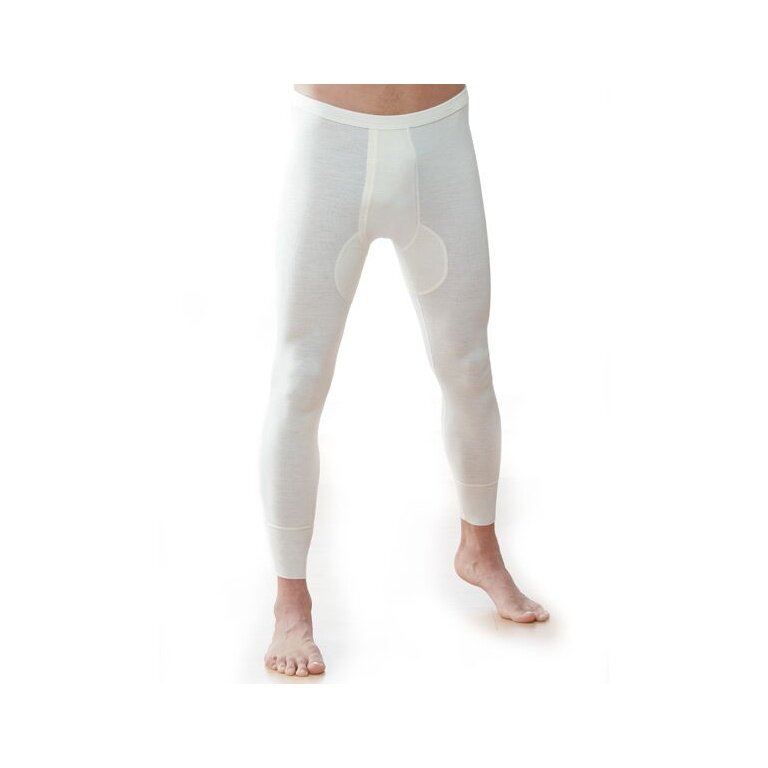 Medima Unterwäsche Unterziehhose (Angora/Baumwolle) lang weiss Herren (Gr. XL-XXL)