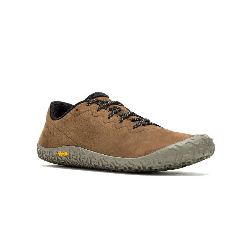 Merrell Minimal-Laufschuhe Vapor Glove 6 Leder braun Herren
