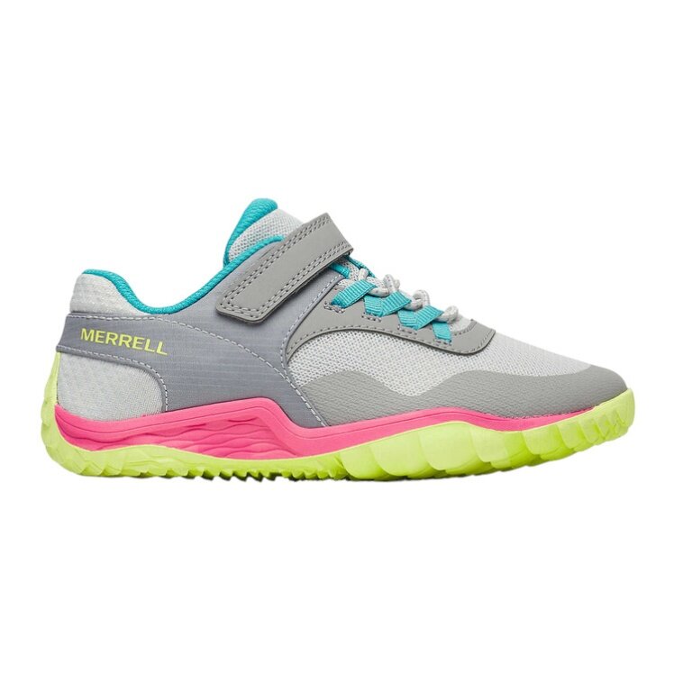 Merrell Minimal-Laufschuhe Trail Glove 7 A/C grau/pink/lime Mädchen