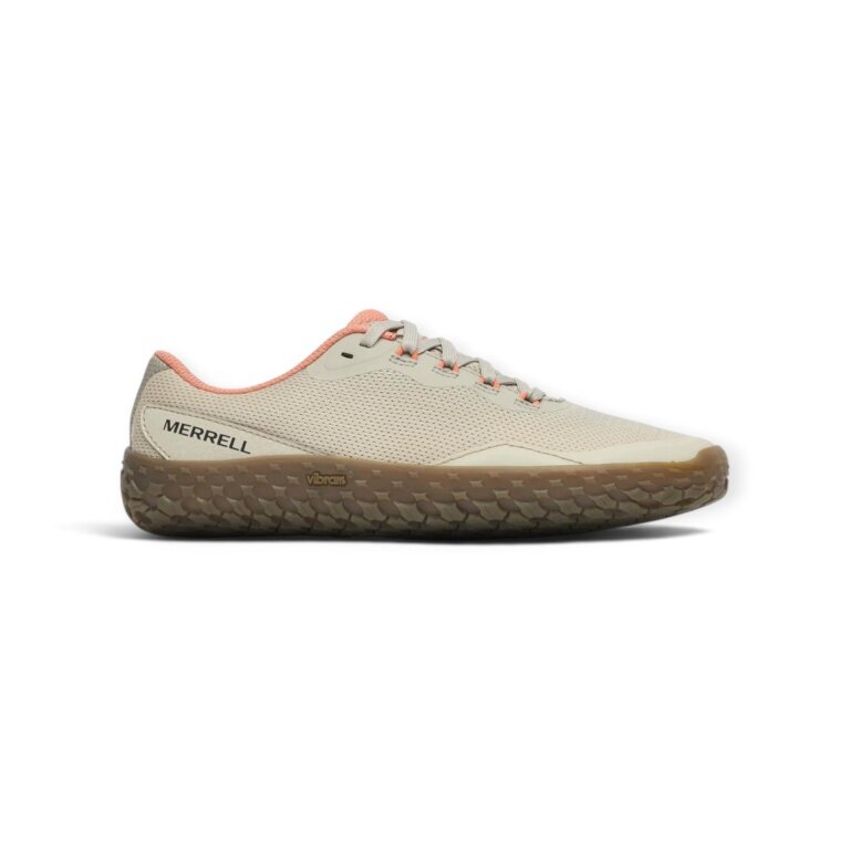 Merrell Minimal-Laufschuhe Vapor Glove 7 (Barfussschuhe) beige/grau Damen